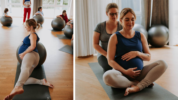  ab 14. SSW 
 
 Verbesserte Haltung und Beweglichkeit 
 Gesteigertes Wohlbefinden mit Baby 
 Mehr Energie f&uuml;r Geburt und Babyzeit 
 